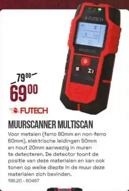 Meno Futech Muurscanner Multiscan aanbieding