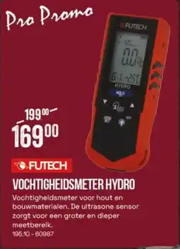 Meno Futech Vochtigheidsmeter Hydro aanbieding