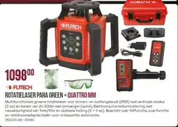 Meno Futech Rotatielaser Para Green + Quattro mm aanbieding