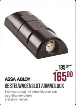 Meno Assa Abloy Bestelwagenslot Armadlock aanbieding