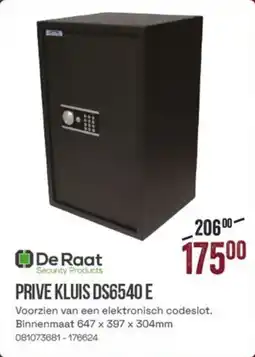 Meno De raat prive kluis DS6540 E aanbieding