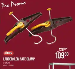Meno Altrex Ladderklem Safe Clamp aanbieding