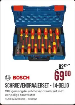 Meno Bosch schroevendraaierset - aanbieding