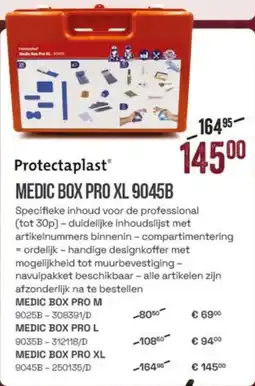 Meno Protectaplast Medic box pro XL 9045B aanbieding