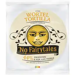Albert Heijn No Fairytales Wortel tortilla wraps aanbieding