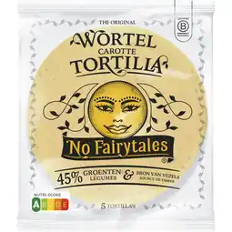 Albert Heijn No Fairytales Wortel tortilla wraps aanbieding