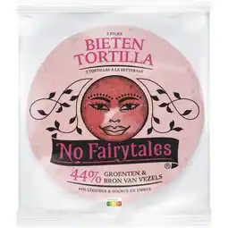 Albert Heijn No Fairytales Bieten tortilla wraps aanbieding