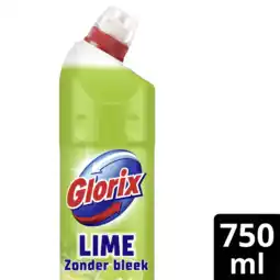 Albert Heijn Glorix Toiletreiniger lime zonder bleek aanbieding
