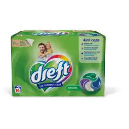 Albert Heijn Dreft 4in1 Wasmiddel capsules origineel bel aanbieding