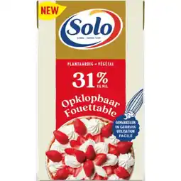 Albert Heijn Solo Plantaardig room 31% opklopbaar bel aanbieding