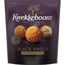 Albert Heijn Kwekkeboom Oven & airfryer black angus bitterballen aanbieding