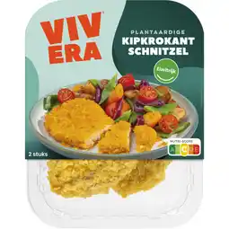 Albert Heijn Vivera Plantaardige kipkrokant schnitzel aanbieding
