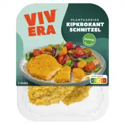Albert Heijn Vivera Plantaardige kipkrokant schnitzel aanbieding
