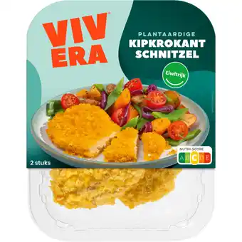 Albert Heijn Vivera Plantaardige kipkrokant schnitzel aanbieding