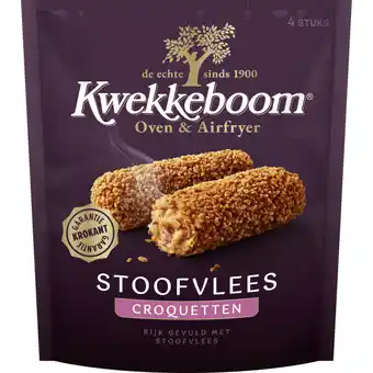 Albert Heijn Kwekkeboom Oven & airfryer stoofvlees croquetten aanbieding