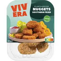 Albert Heijn Vivera Plantaardige nuggets southern fried aanbieding