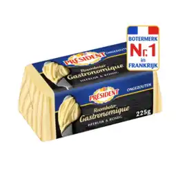 Albert Heijn Président Gastronomique roomboter ongezouten aanbieding