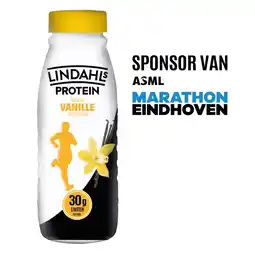 Albert Heijn Lindahls Protein milk vanillesmaak aanbieding