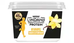 Albert Heijn Lindahls Protein kvarg vanillesmaak aanbieding
