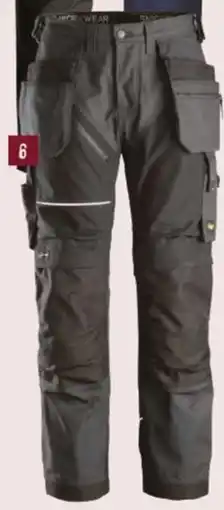 Meno 6214 workwear ruffwork canvas+ werkbroek met holsterzakken aanbieding