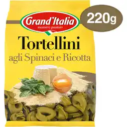 Albert Heijn Grand' Italia Tortellini agli spinaci e ricotta aanbieding