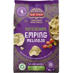 Albert Heijn Go-Tan Emping naturel melindjo aanbieding