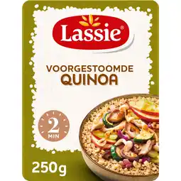 Albert Heijn Lassie Voorgestoomde Quinoa aanbieding