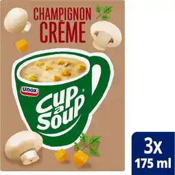 Albert Heijn Unox Cup-a-soup champignon crème aanbieding
