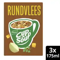 Albert Heijn Knorr Cup-a-soup rundvlees aanbieding