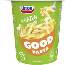 Albert Heijn Unox Good pasta 4 kazen aanbieding