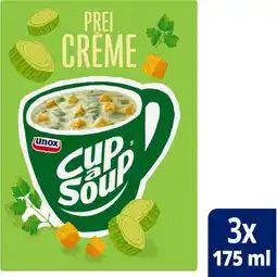 Albert Heijn Unox Cup-a-soup prei créme aanbieding