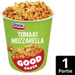 Albert Heijn Unox Good pasta tomaat mozzarella aanbieding