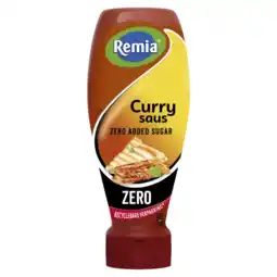 Albert Heijn Remia Curry saus zero added sugar aanbieding