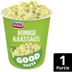 Albert Heijn Unox Good pasta romige kaassaus aanbieding