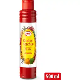 Albert Heijn Hela Kruiden ketchup curry original aanbieding