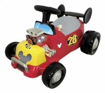 Dreamland Kiddieland loopwagen Mickey Mouse Roadster aanbieding