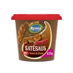 Albert Heijn Remia Satésaus hot kant en klaar aanbieding
