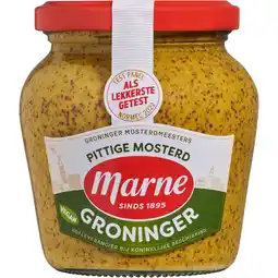 Albert Heijn Marne Groninger mosterd grof en pittig aanbieding