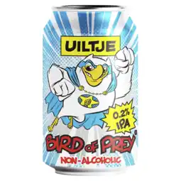 Albert Heijn Uiltje Brewing Bird of prey 0.2% IPA aanbieding