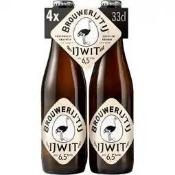 Albert Heijn Brouwerij 't IJ IJwit 4-pack aanbieding