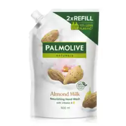 Albert Heijn Palmolive Almond en melk navulling aanbieding