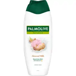 Albert Heijn Palmolive Naturals amandel bad- & douchecrème aanbieding