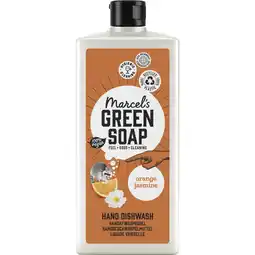 Albert Heijn Marcel's Green Soap Afwasmiddel orange jasmine aanbieding