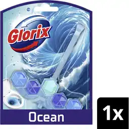 Albert Heijn Glorix Power 5+ ocean wc-blok aanbieding