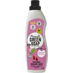 Albert Heijn Marcel's Green Soap Wasmiddel patchouli cranberry aanbieding