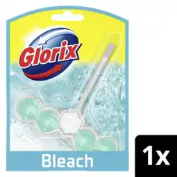 Albert Heijn Glorix WC blok power 5 met bleek aanbieding