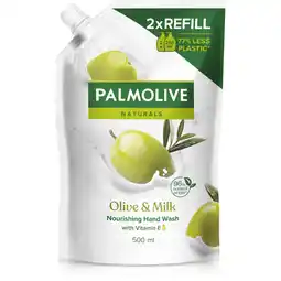 Albert Heijn Palmolive Olijf & melk navulling aanbieding