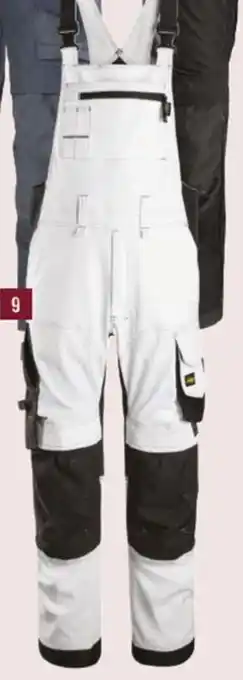 6051 Workwear Allroundwork Stretch Bib & Brace Werkbroek