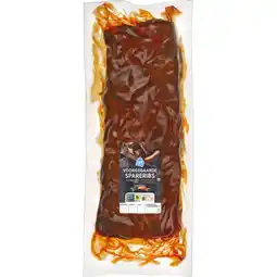 Albert Heijn AH BBQ voorgegaarde spareribs bel aanbieding