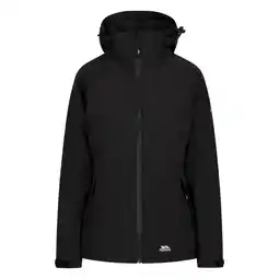 Decathlon Dames Tilbury TP75 Waterdichte Jas (Zwart) aanbieding